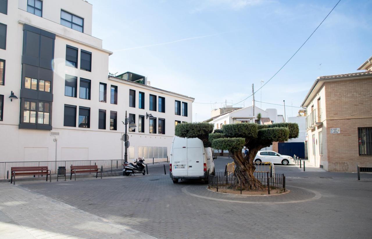 Penthouse Duplex In A 4 Floors Spanish House -8 Min To Center By Metro فالنسيا المظهر الخارجي الصورة