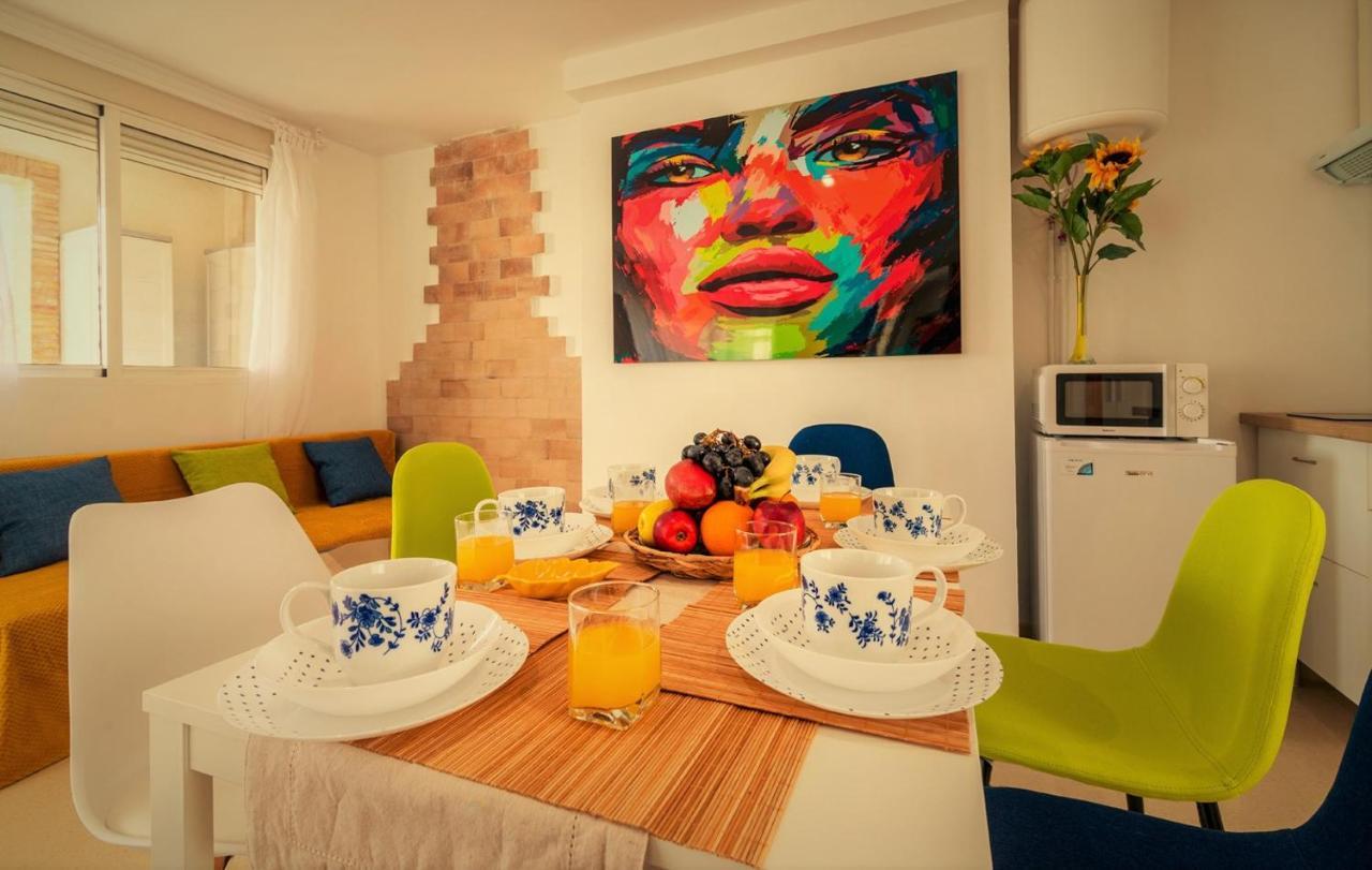 Penthouse Duplex In A 4 Floors Spanish House -8 Min To Center By Metro فالنسيا المظهر الخارجي الصورة