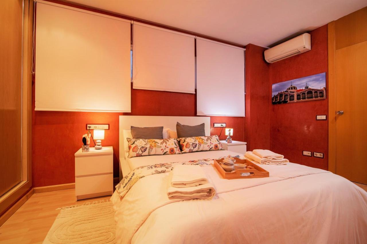Penthouse Duplex In A 4 Floors Spanish House -8 Min To Center By Metro فالنسيا المظهر الخارجي الصورة