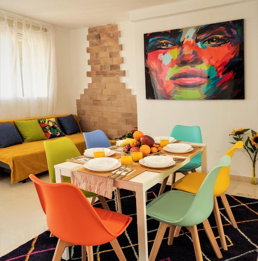 Penthouse Duplex In A 4 Floors Spanish House -8 Min To Center By Metro فالنسيا المظهر الخارجي الصورة